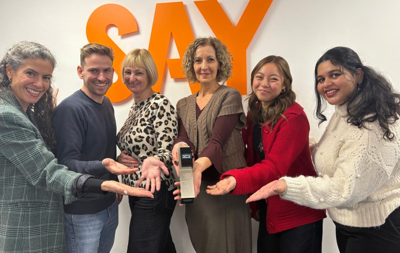 Image: Thriving in the Face of a Challenge: Say Communications wins Best Crisis Communication or Response Campaign at European Agency Awards 2024