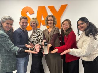 Image: Thriving in the Face of a Challenge: Say Communications wins Best Crisis Communication or Response Campaign at European Agency Awards 2024