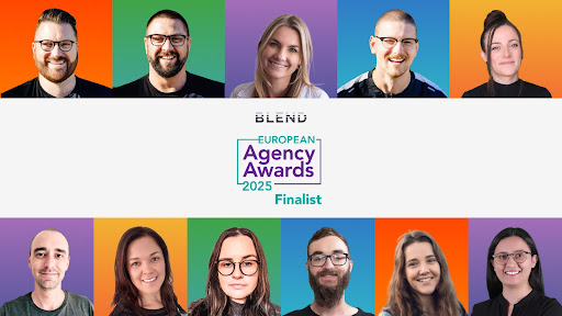 Image: Blend Commerce | European Agency Awards Finalist for CRO Agency of the Year